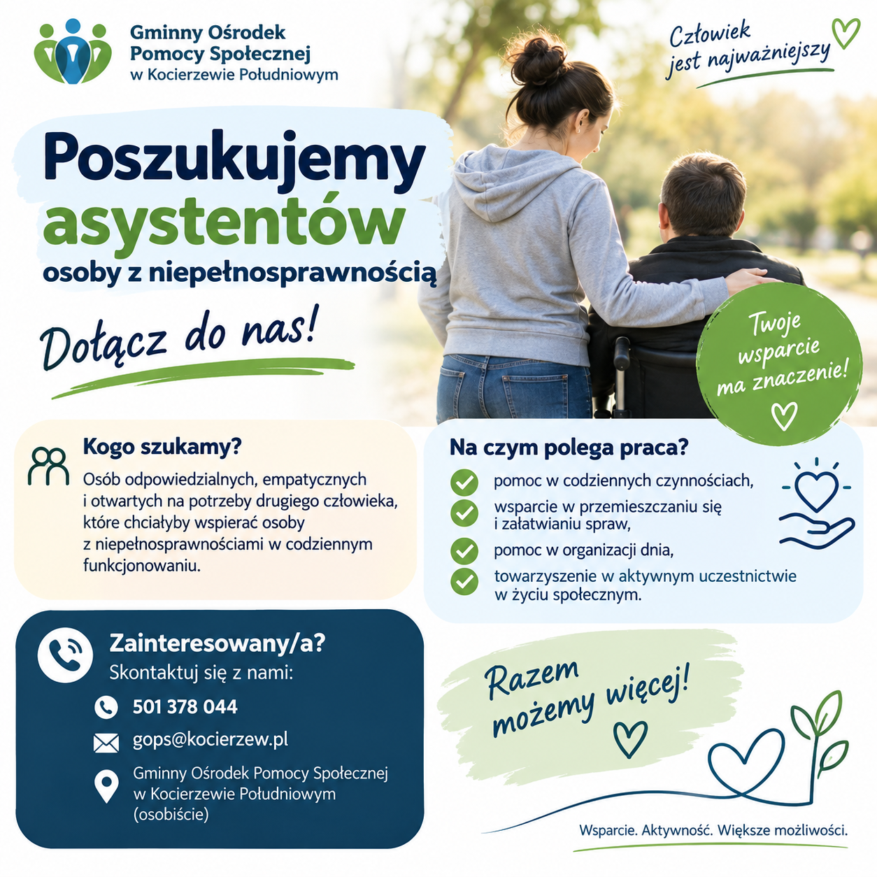 Informacja o&nbsp;poszukiwaniu os&oacute;b do wsp&oacute;łpracy