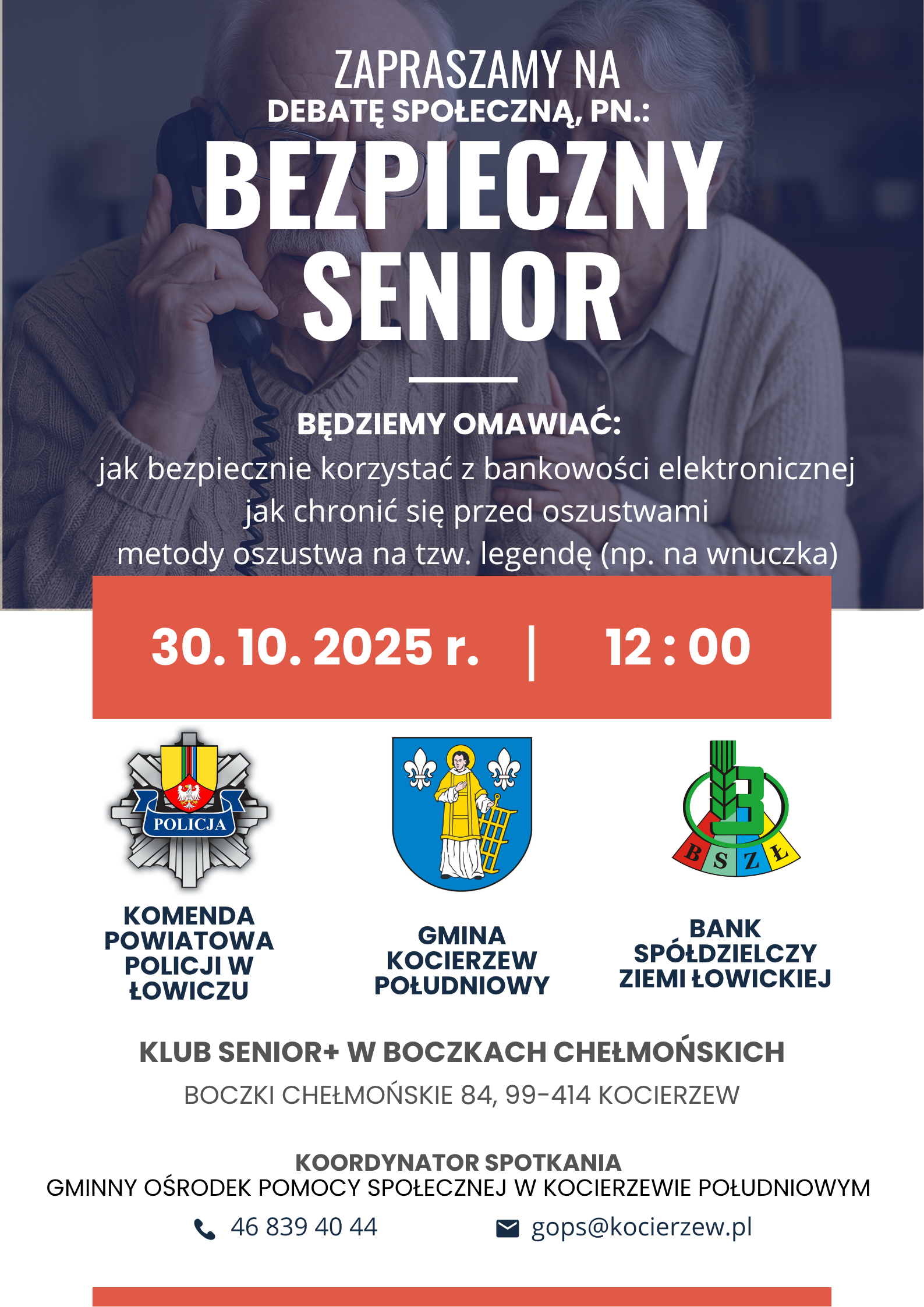 Debata pn. Bezpieczny Senior